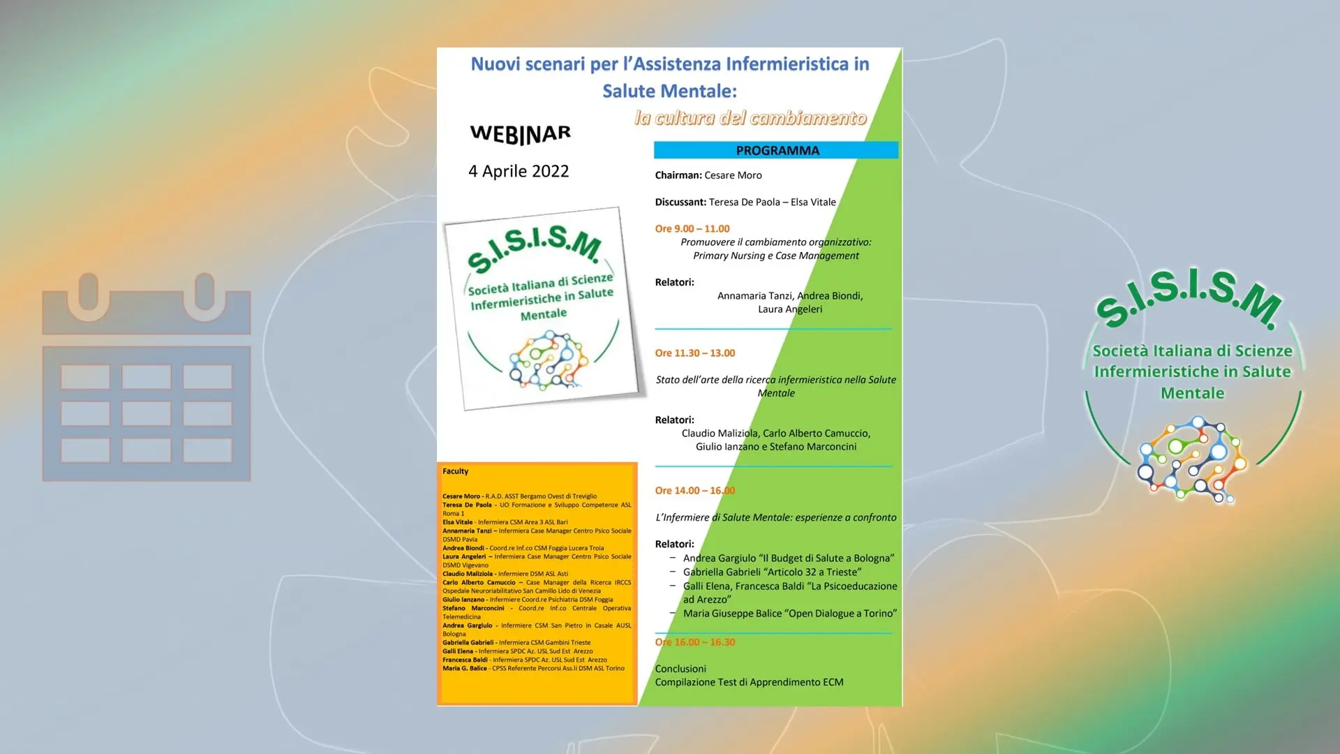 Nuovi scenari per l’assistenza infermieristica in salute mentale: la cultura del cambiamento