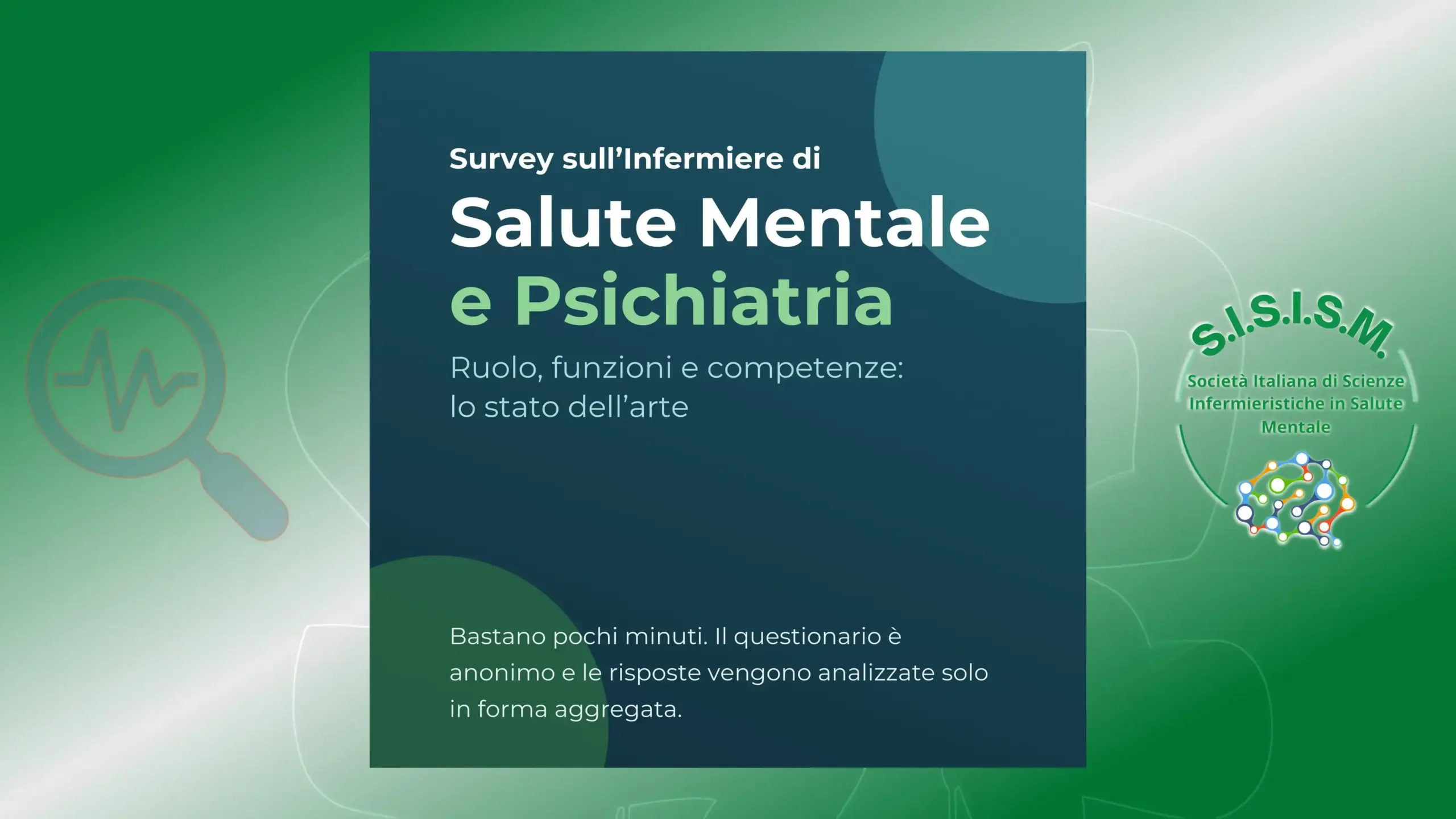 Survey sull’Infermiere di Salute Mentale e Psichiatria – Ruolo, funzioni e competenze: lo stato dell’arte